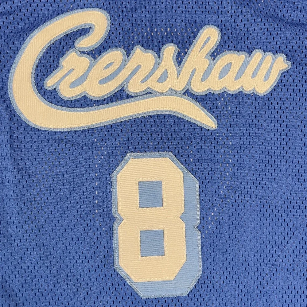 Crenshaw Jersey Mens Small Blue NBA Basketball Kobe Bryant 8 Headgear Classics